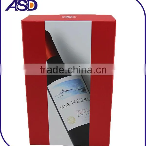 High Grade Fine Paper Wine Package TOP & BOTTOM BOX photo-2