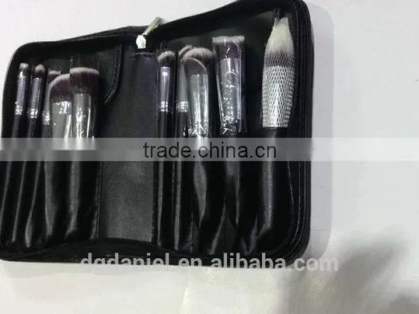 10pcs Black Makeup Brush Set,high-end Luxury Makeup Brushes photo-5