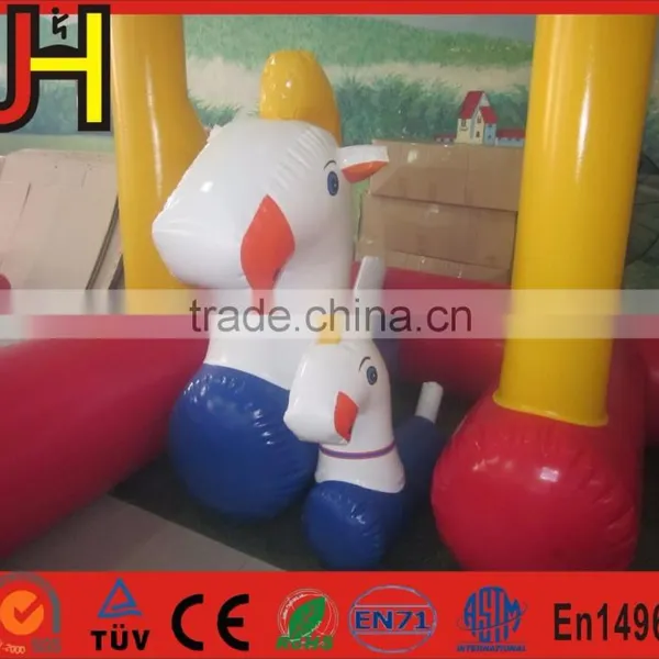 Inflatable Pony Hoppers Horse Race Game For Kids & Adults photo-5