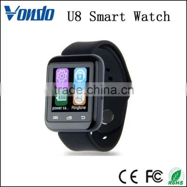 Vondo Sports Wrist Watches for Android Phone U8 Bluetooth Smart Watch photo-4