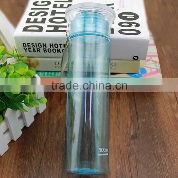 Hot Sale Clean Blue Travel Portable Plastic Dinking Sport Water Bottle Space Cup Joyshaker photo-2