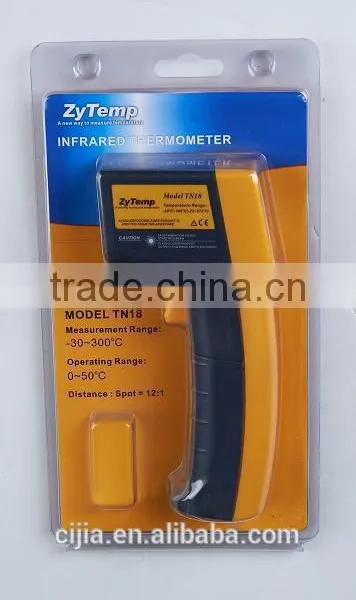 Infrared thermometer for test temperature