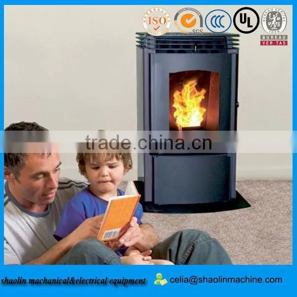 high efficient gasification pellet stove/ cast iron wood burning stove for sale/ mechanization industry wood pellet stove