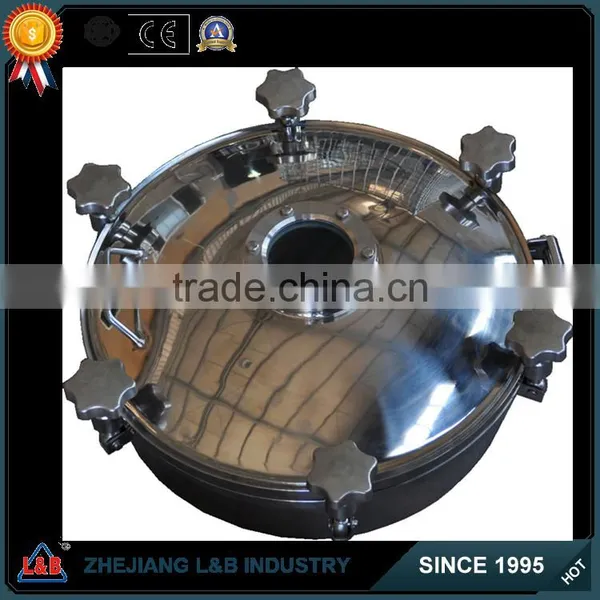 Circular Type YAA Pressure Manhole Covers With Sight Glass photo-3