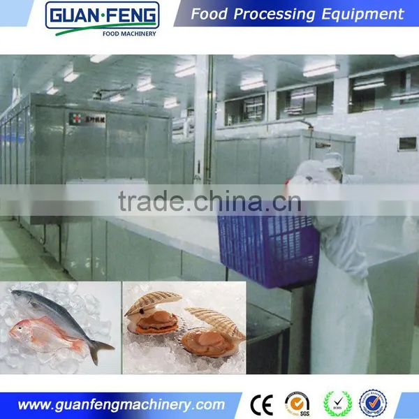 China Manufacturing Tunnel IQF Freezer For Freezing Shrimp Chest Freezer photo-4