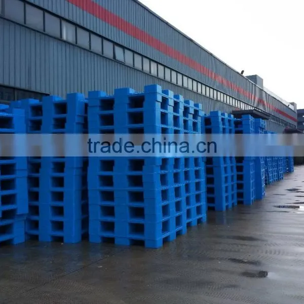 1000*1000 Double Side Plastic Pallet for Warehouse Racking photo-3