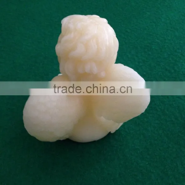 Flameless Led Candle Led Angel Shaped Real Wax Candle Christmas Decorative Led Candle Flickering Real Wax Candle photo-4