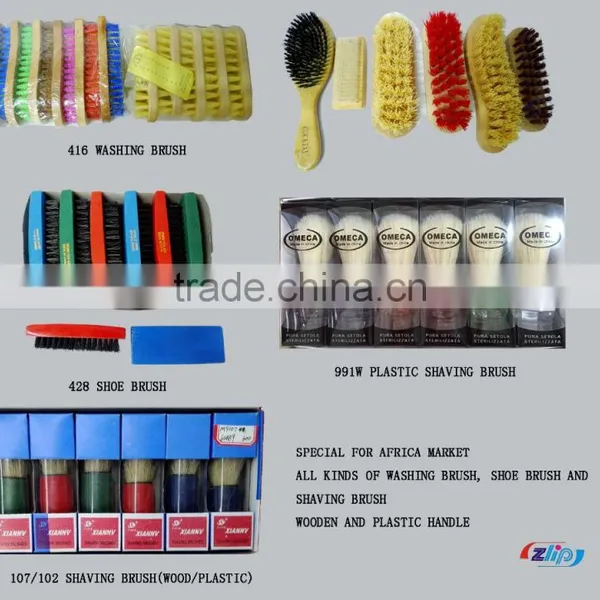 414 Wooden Shoe Brush (washing Brush) photo-4