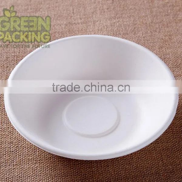 6inch Eco-friendly Japan Sugarcane Shallow Bowls 160x37 L010 photo-2