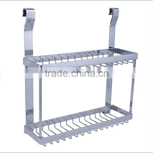 Kitchen Accessories Stainless Steel Hanging Storage Basket photo-2