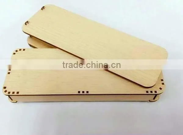Custom Many Shape High-grade Popular Kids Wooden Pencil Box,prize Pencil Case photo-3