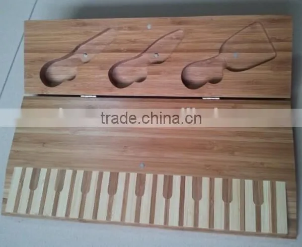 Bamboo Cheese Cutting Board Set photo-2