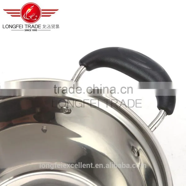 Insulation Handle High Quality Houseware Cheap Stainless Steel Cooking Pot Set/camping Pot photo-5