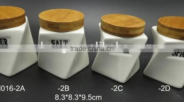 Porcelain Ceramic Storage Jar With Lid photo-6