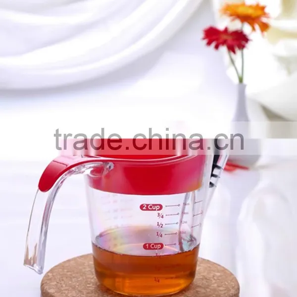 Useful Durable Gravy Fat Separator ,strainer With Measuring Line,Strainer Separator Measurer photo-3