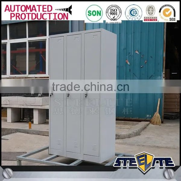 Military Wall Lockers Steel Cupboard Locker /3 Door Steel Storage Cabinet photo-2