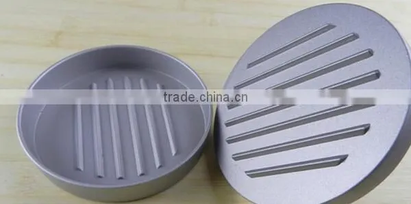 Aluminum Die Casting TPR Handle Meat Pizza Stuffed Patty Maker/ Hamburgers Patty Press Burger photo-3