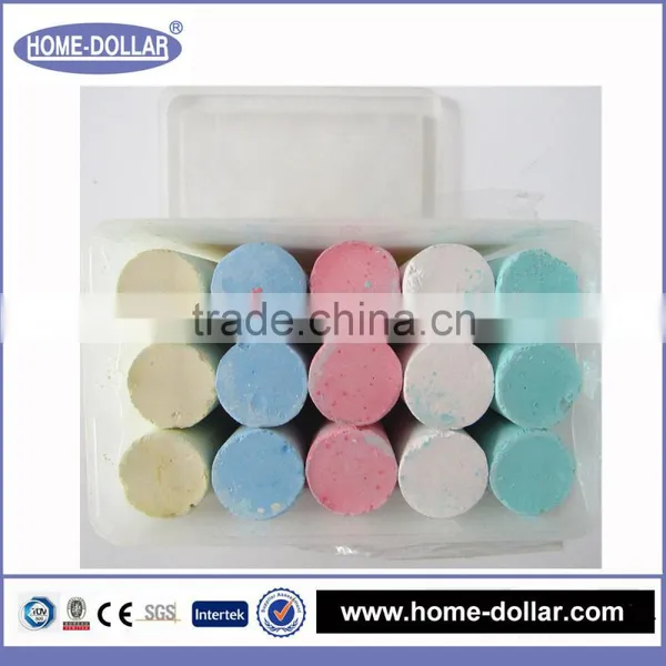 High Quality White and Color Art Drawing Universally Board Small Chalk Set With Eraser photo-6