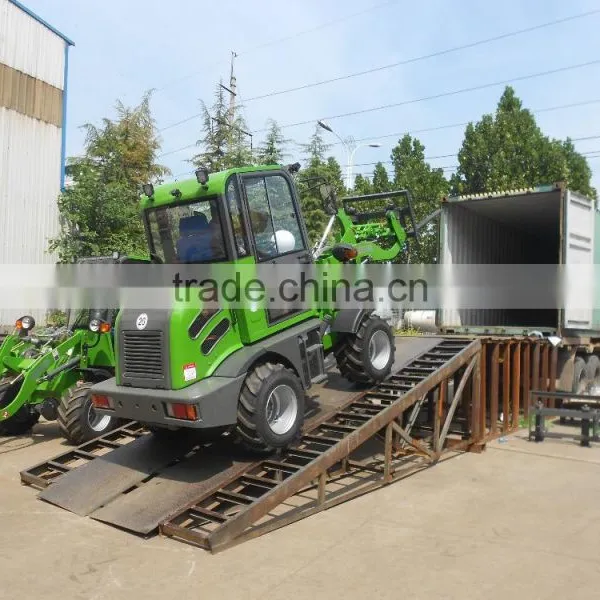 HZM Brand Zl08f Radlader China Mini Tractor Loader photo-2