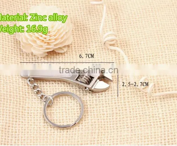 Mini Adjustable Spanner Tool With Key Chain , Promotional Mini Tool photo-5