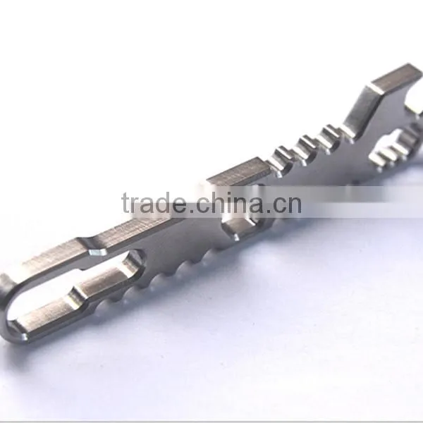 TK-2158 EDC Titanium Alloy Beer Opener Crowbar Screwdriver Multipurpose Pocket Survival Tool photo-3