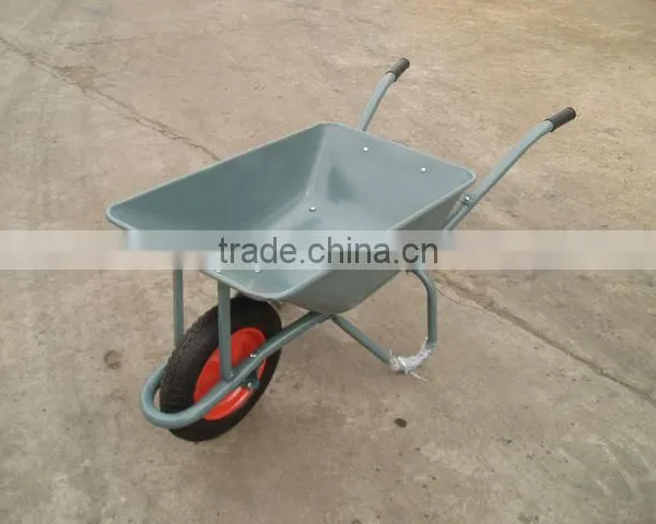 Malaysia Market Constrution Quality Concrete Powder Coating Wheel Barrow Manufacture Wb2201 photo-2