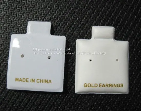 Jewelry Earring Hanging Cards Puff Pads photo-2