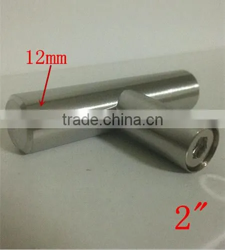 2" 12mm Solid Stainless Steel 201 T-Knob Drawn Pull 30020 photo-5