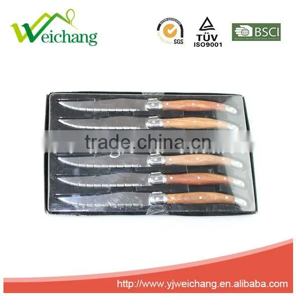 WCJ844 Hot Sale Cutlery Set Stainless Steel Steak Knife in Knifew Set photo-3