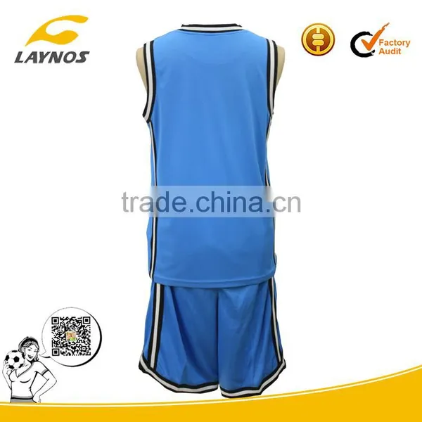 Hot Selling Logo Embroidered Custom Basketball Uniforms China photo-2