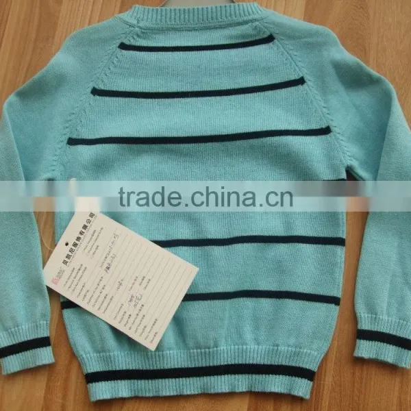 High Quality Baby Boys Sweater Design With Shoulder Woode Button(BKNB5586) photo-4