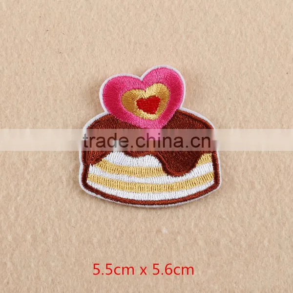 Cheap Fruit Flower Embroidery Patch ,Iron on Embroidery Pach for Garment Accessory photo-2
