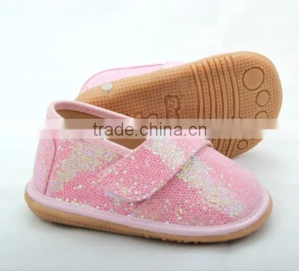 Girls Leather Shoe New Squeaky Children Shoes photo-3
