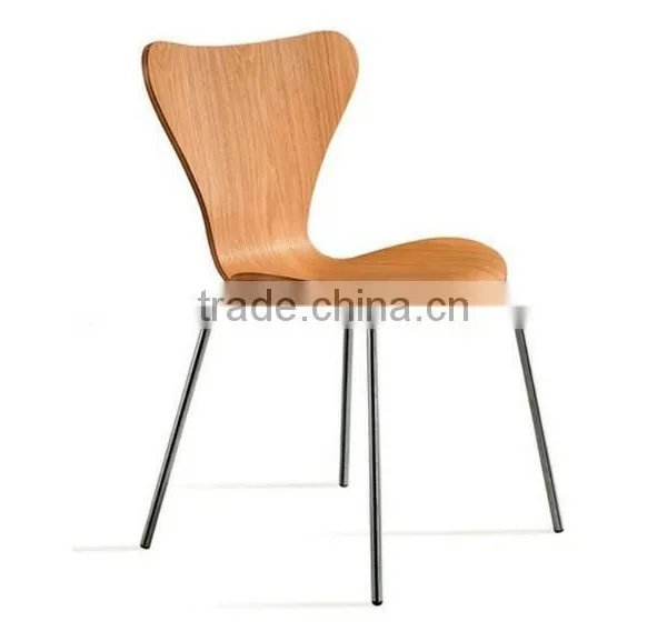 Multi-function Popular Plywood Dining Chairs Meeting Chair Butterfly Chair photo-3