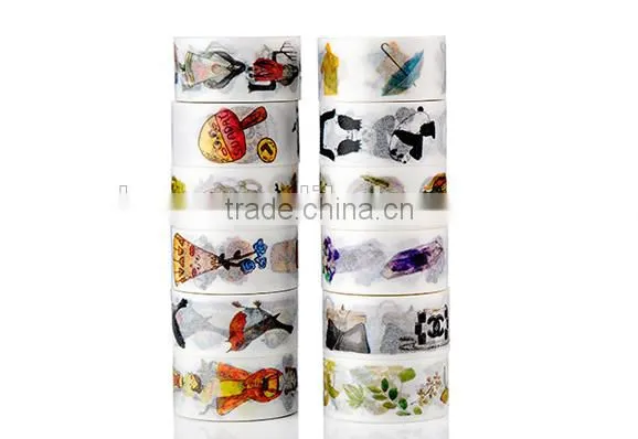 12 Patters Japan Washi Tape 2cm*10m Decorative Paper Tape photo-3