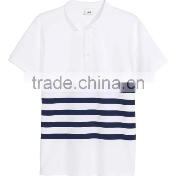 Cotton Polo Shirts For Men Striped Polo Shirts Short Sleeve Polo Shirts photo-3