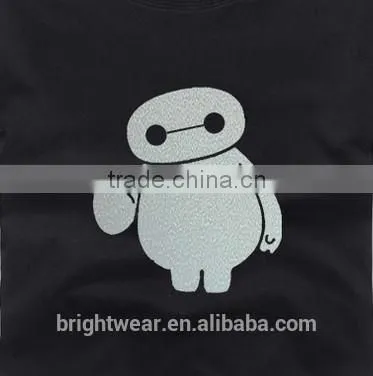 Heat-transfer Refective Logos be Heated on T-shirt photo-2