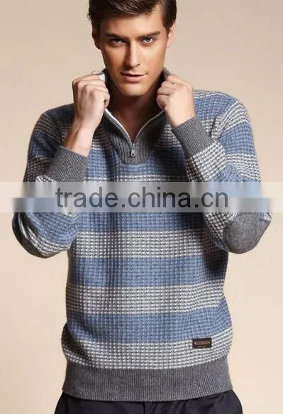 2017 Newest Scarf Pullover Design Nylon Men Sweater With Best Price photo-5
