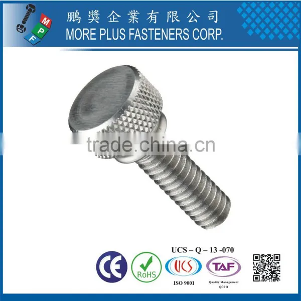 ANSI Stainless Steel Knurled Thumb Screw Plain photo-6