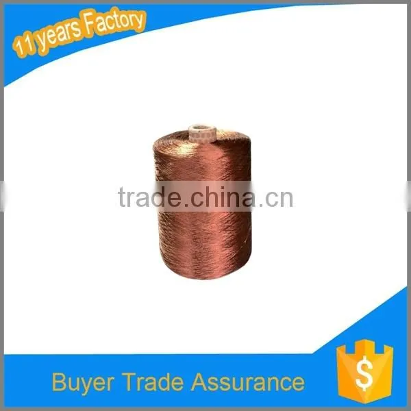150/48/2 100% Polyester Filament Double Twisted Yarn for Lace Embroidery