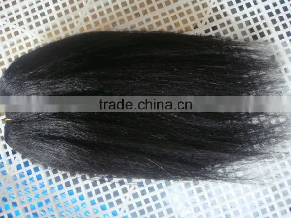 Single Layer Animal Hair for Doll Spiral Mohai Yak Doll Hair Weaves Extension photo-6