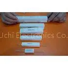 White 20W 100 Ohm / 100R Cement Power Resistor , High Temperature Resistor