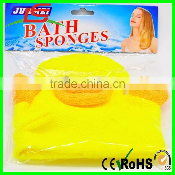New Baby Kids Hand Puppet Wash Shower Glove Bath Sponges photo-6