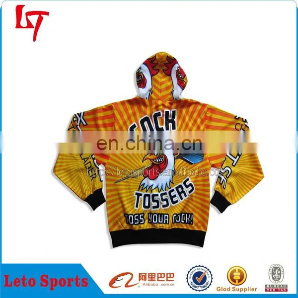 Factory Price Fashional Style Hoodie Jersey Custom Sublimation Printing photo-2