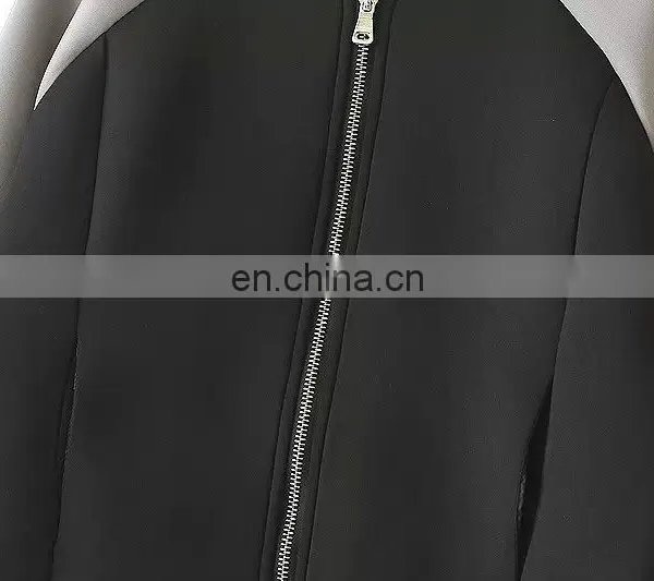 Latest Sublimated Modern Team Light Weight Kids Baseball Jacket photo-3