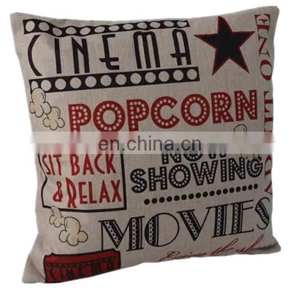 Customized New Design Sofa Chair Cushion Cover Fabric Fashion Handmade Linen Embroidery Cushion Cover photo-2