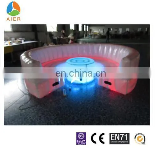 Hot Sale Inflatable Furniture/ Inflatable Sofa/inflatable Sofa With LED