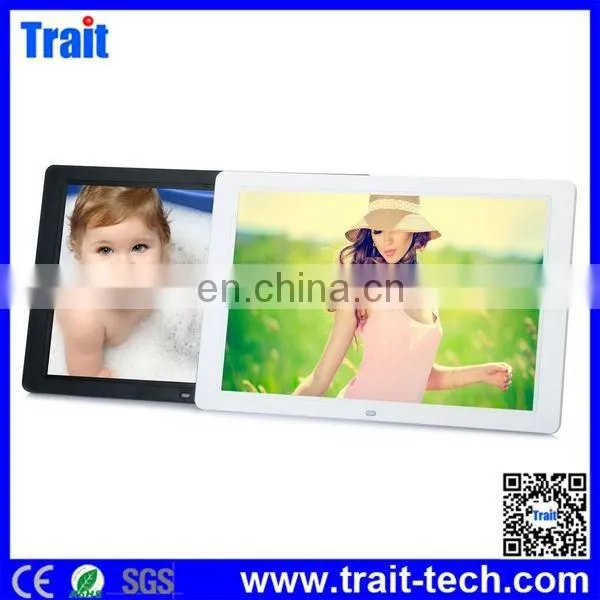 China Wholesale 1202 12 Inch LCD Digital Photo Frame Remote Digital Album HD Music Player Alarm Clock Holder photo-3