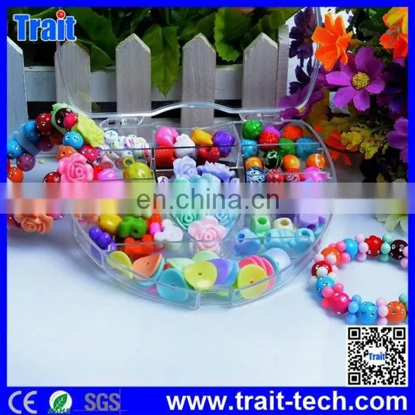 11Grid Heart Shape Tool Box DIY Colorful Bead Bracelet DIY Educatinal Toys for Kids photo-2
