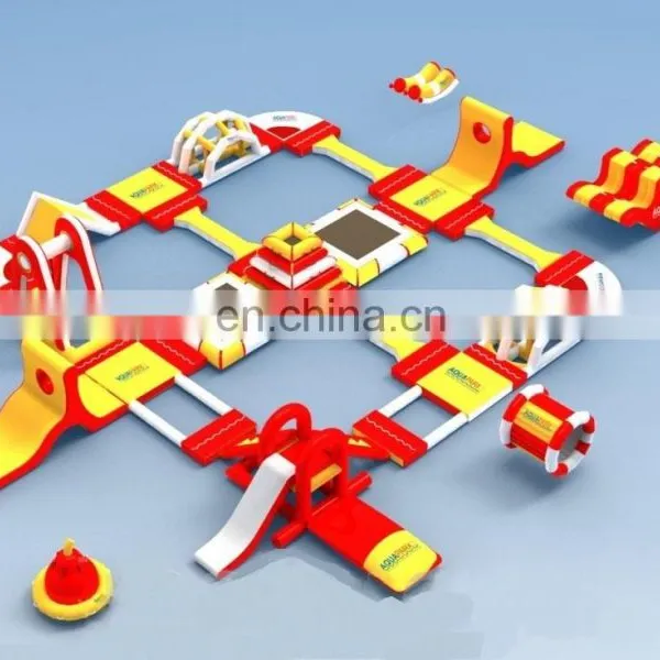 PVC Inflatable Waterpark Inflatable Used Aqua Park Equipment